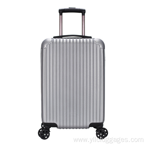 Fashionable Travel luggage ABS PC luggage wholesale